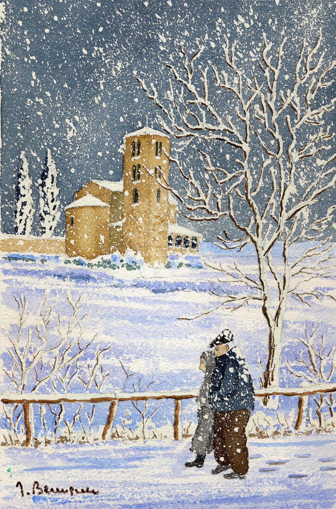 T146 - Scène d'hiver