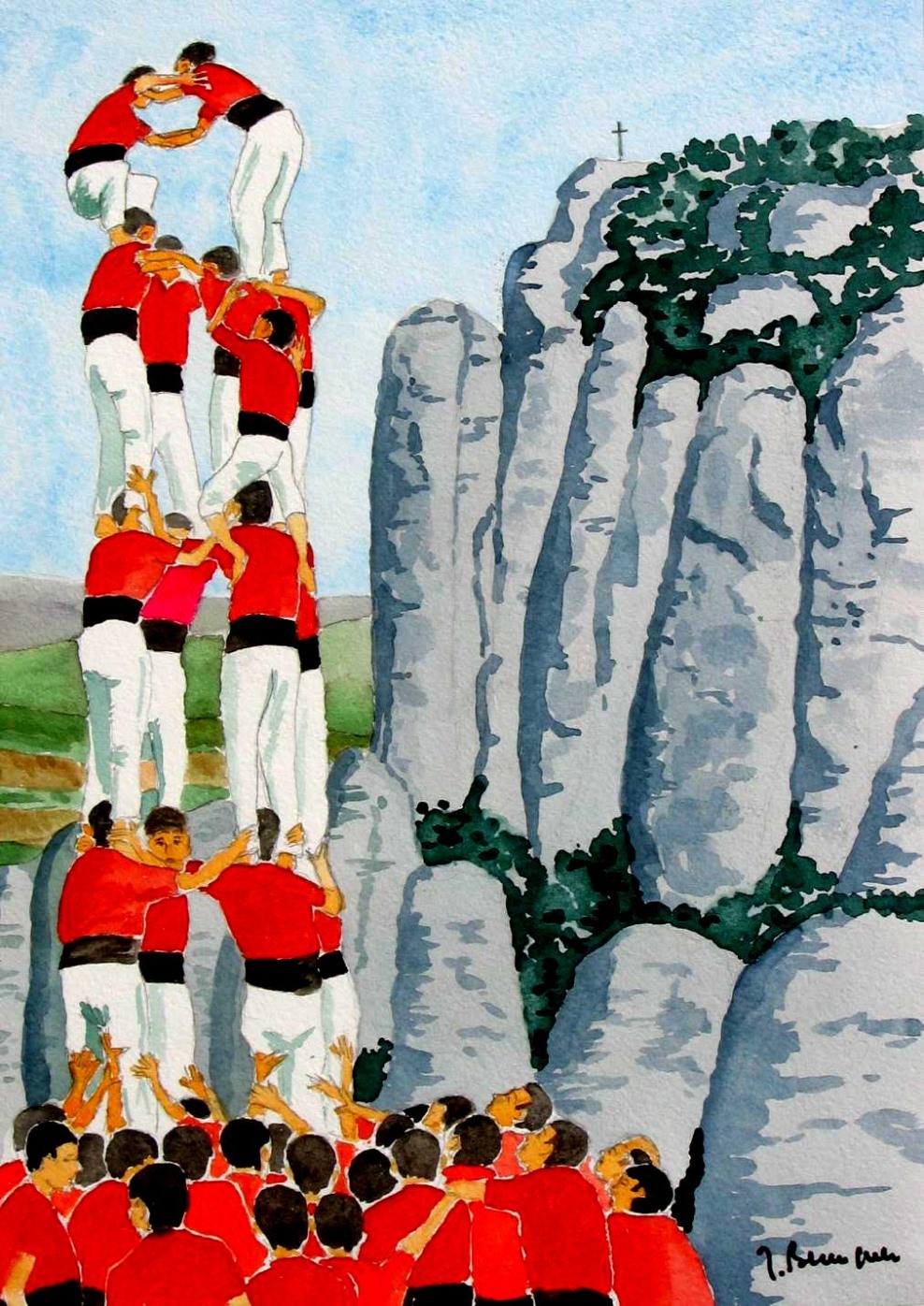 T217-Castellers-a-Montserrat
